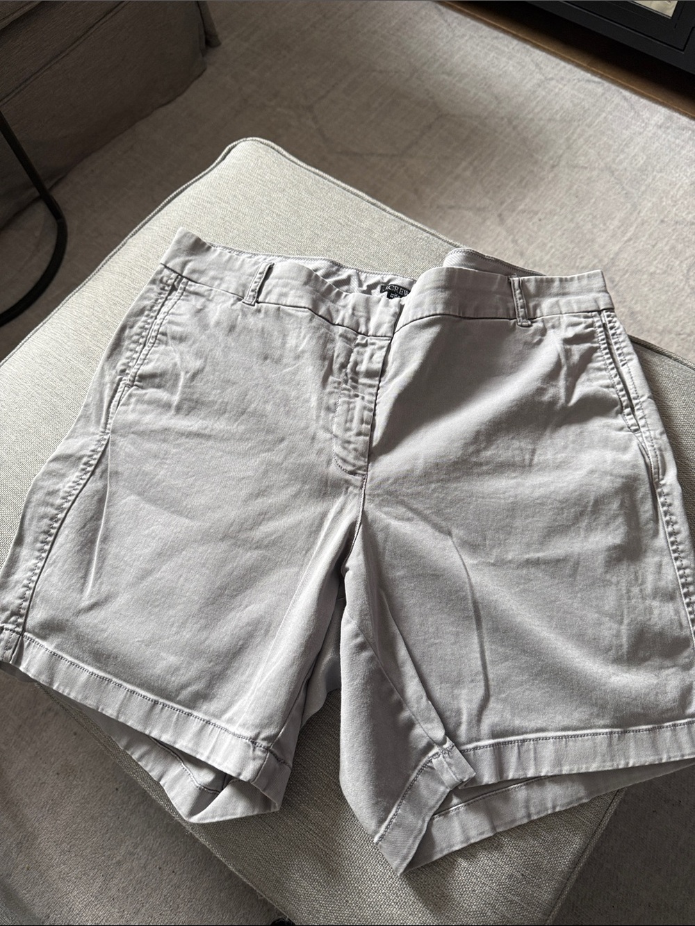 J. Crew Light Gray Bermuda Shorts